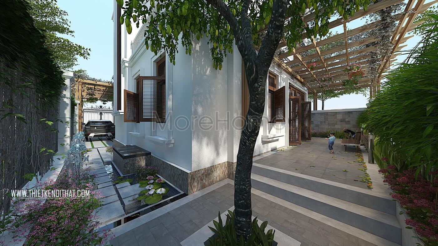 Thiết kế nội thất biệt thự Vinhomes GreenBay HL30 